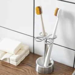 MONTESSA Stainless Steel Toothbrush Holder